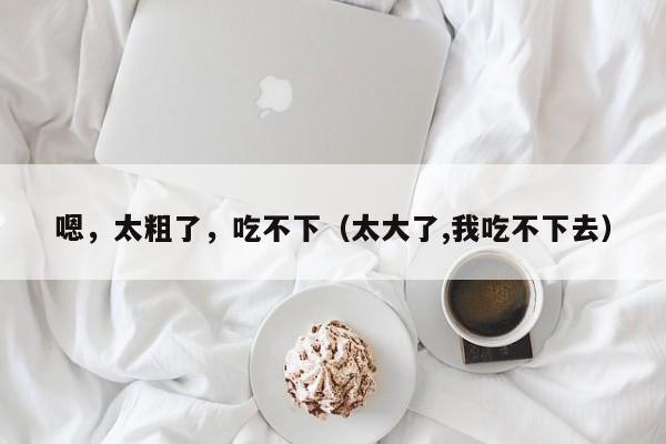 嗯，太粗了，吃不下（太大了,我吃不下去）